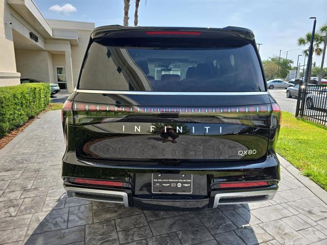 new 2025 INFINITI QX80 car, priced at $81,023