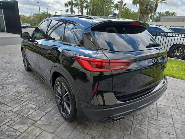 new 2025 INFINITI QX50 car, priced at $51,158