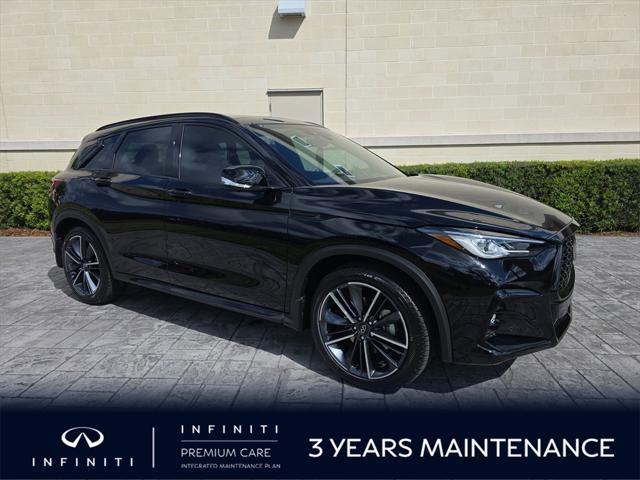 new 2025 INFINITI QX50 car, priced at $51,158