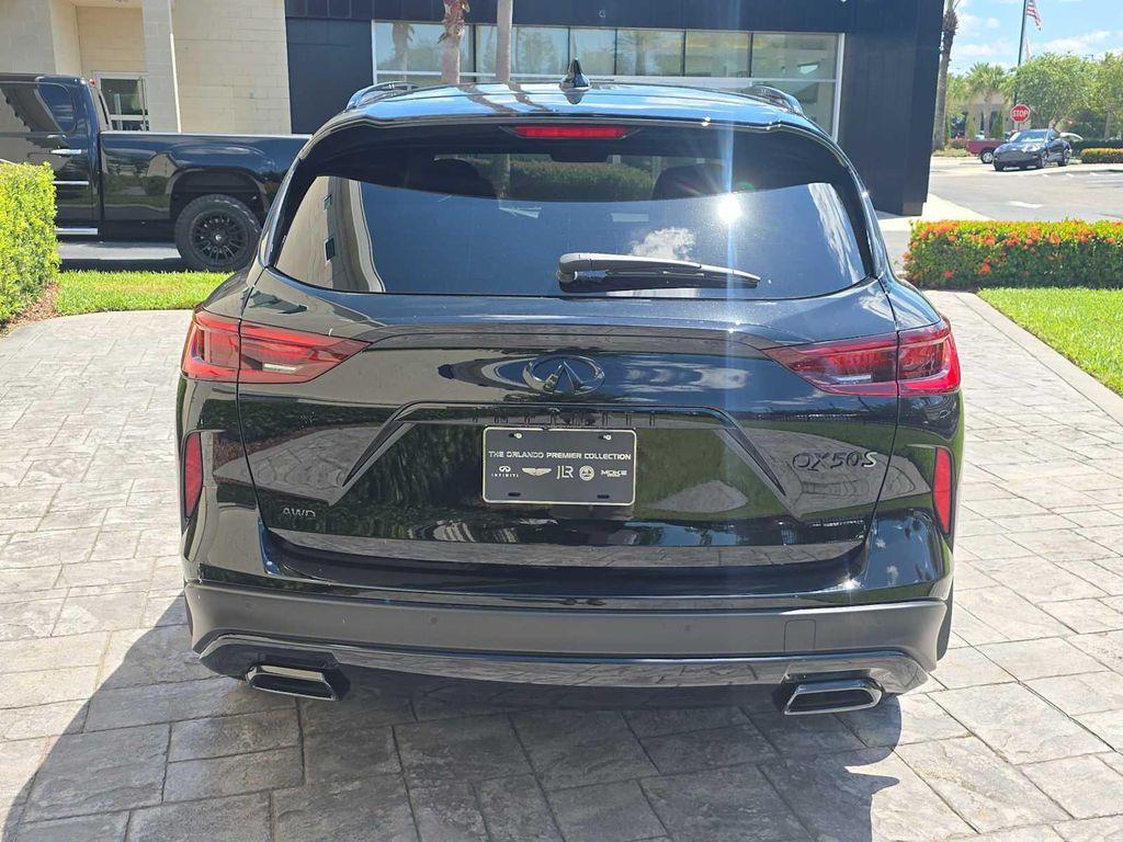 new 2025 INFINITI QX50 car, priced at $45,270
