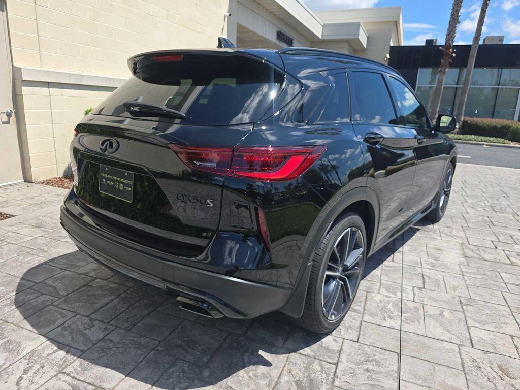 new 2025 INFINITI QX50 car, priced at $45,270