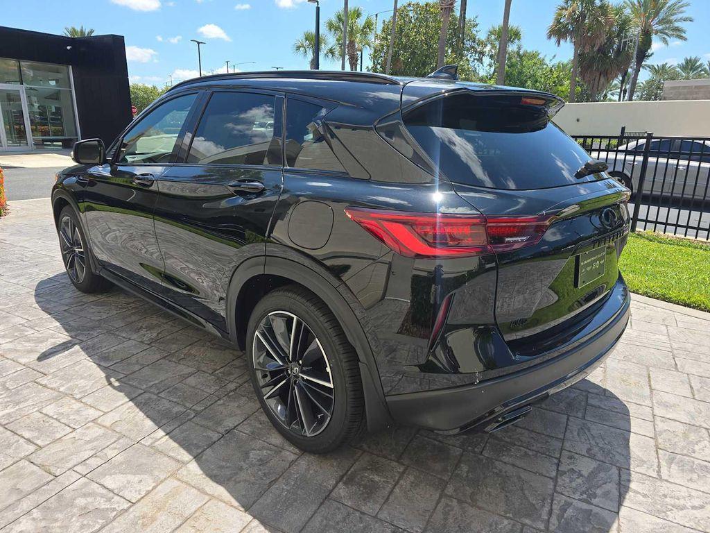 new 2025 INFINITI QX50 car, priced at $45,270