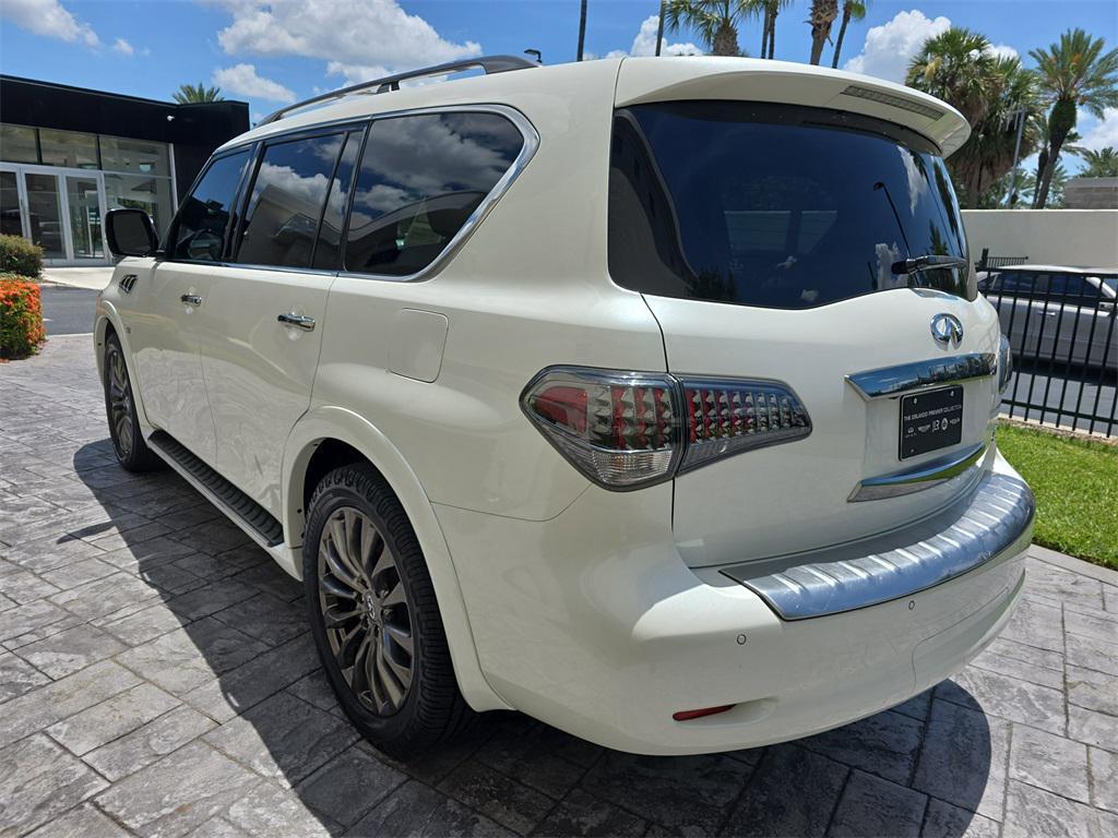 used 2017 INFINITI QX80 car, priced at $19,990