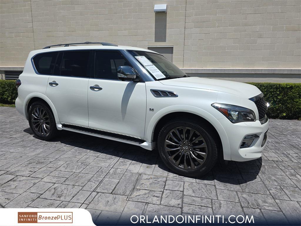 used 2017 INFINITI QX80 car, priced at $19,990