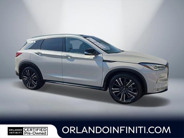 used 2021 INFINITI QX50 car, priced at $27,400