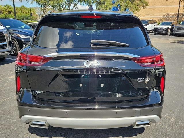 new 2025 INFINITI QX50 car, priced at $48,370