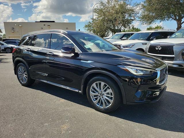 new 2025 INFINITI QX50 car, priced at $48,370