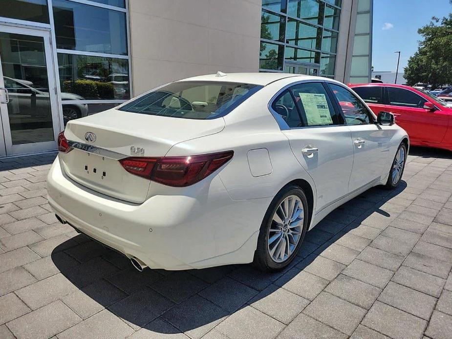 new 2024 INFINITI Q50 car, priced at $44,175