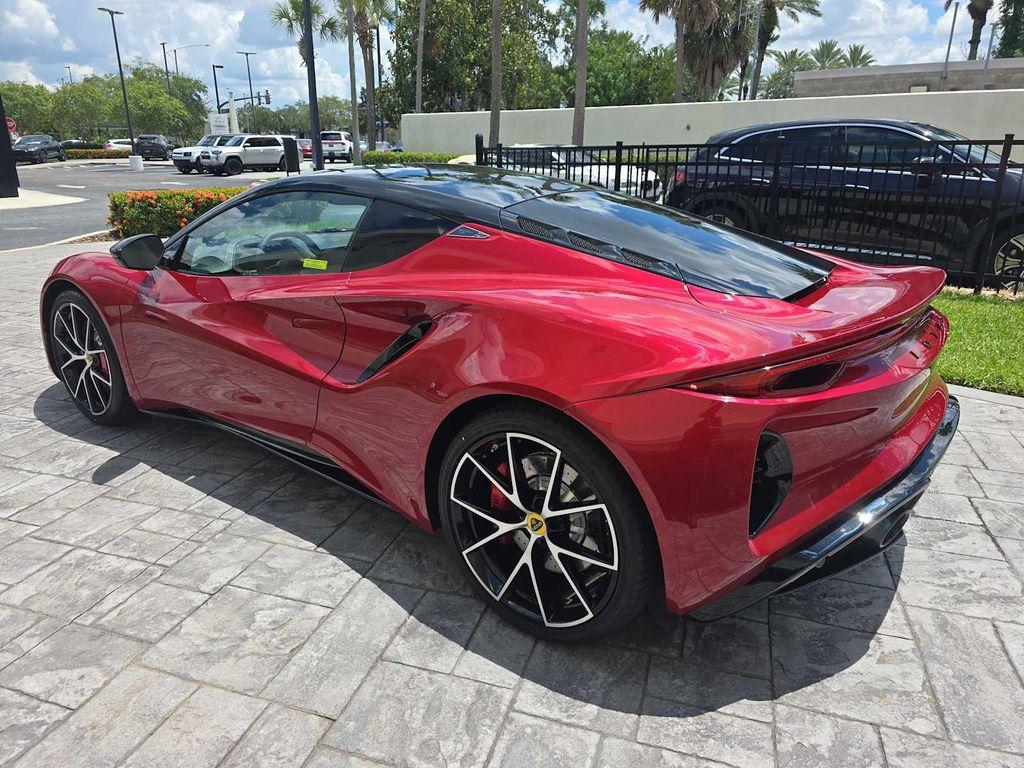 new 2025 Lotus Emira car, priced at $117,550