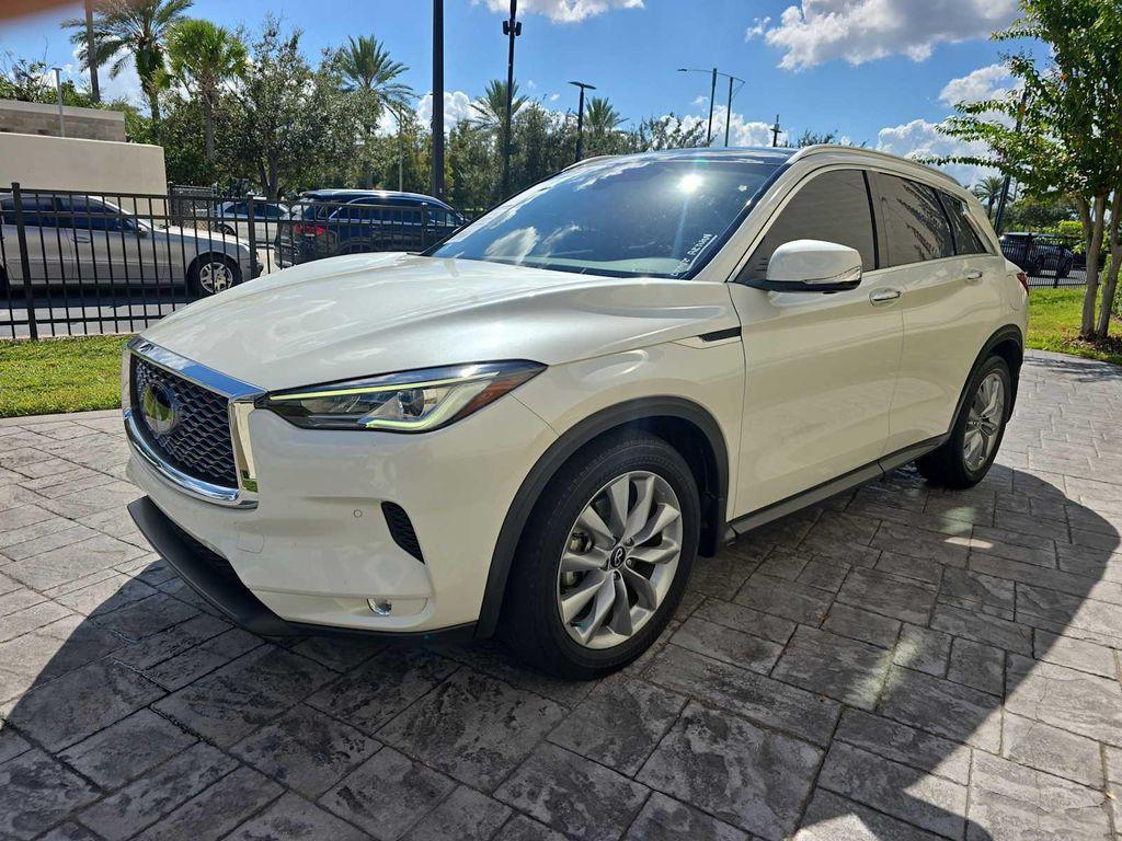 used 2022 INFINITI QX50 car, priced at $24,900