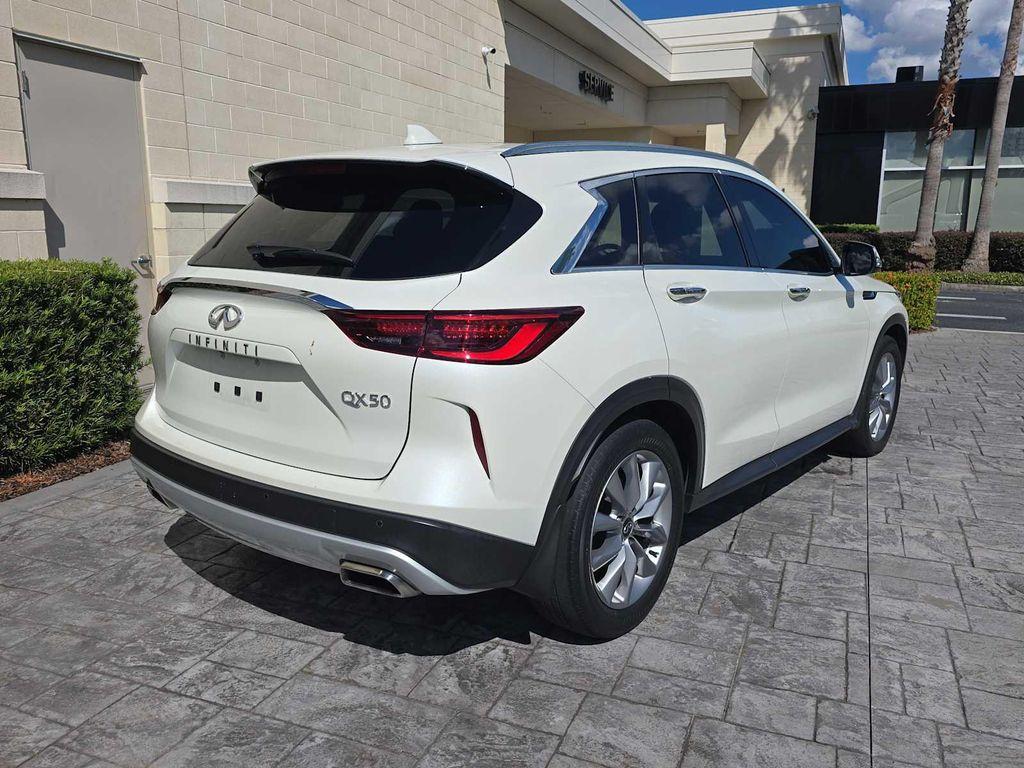 used 2022 INFINITI QX50 car, priced at $24,900
