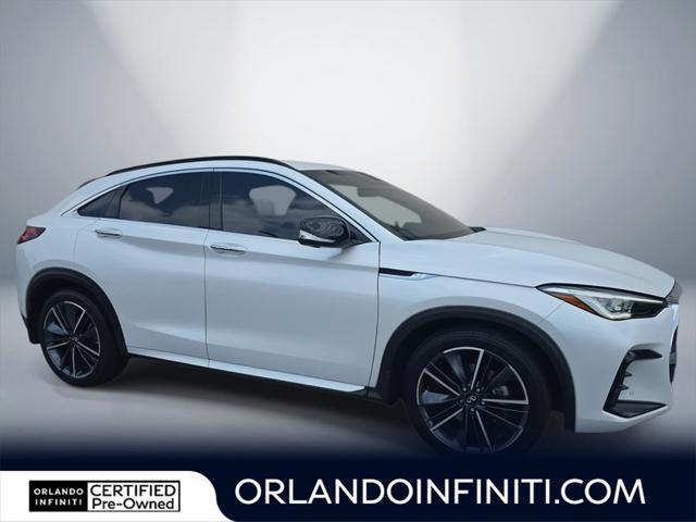 used 2025 INFINITI QX55 car, priced at $50,429