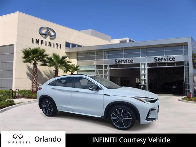 used 2025 INFINITI QX55 car, priced at $50,429