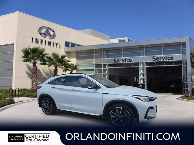used 2025 INFINITI QX55 car, priced at $50,429
