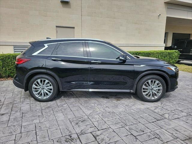 new 2025 INFINITI QX50 car, priced at $49,270