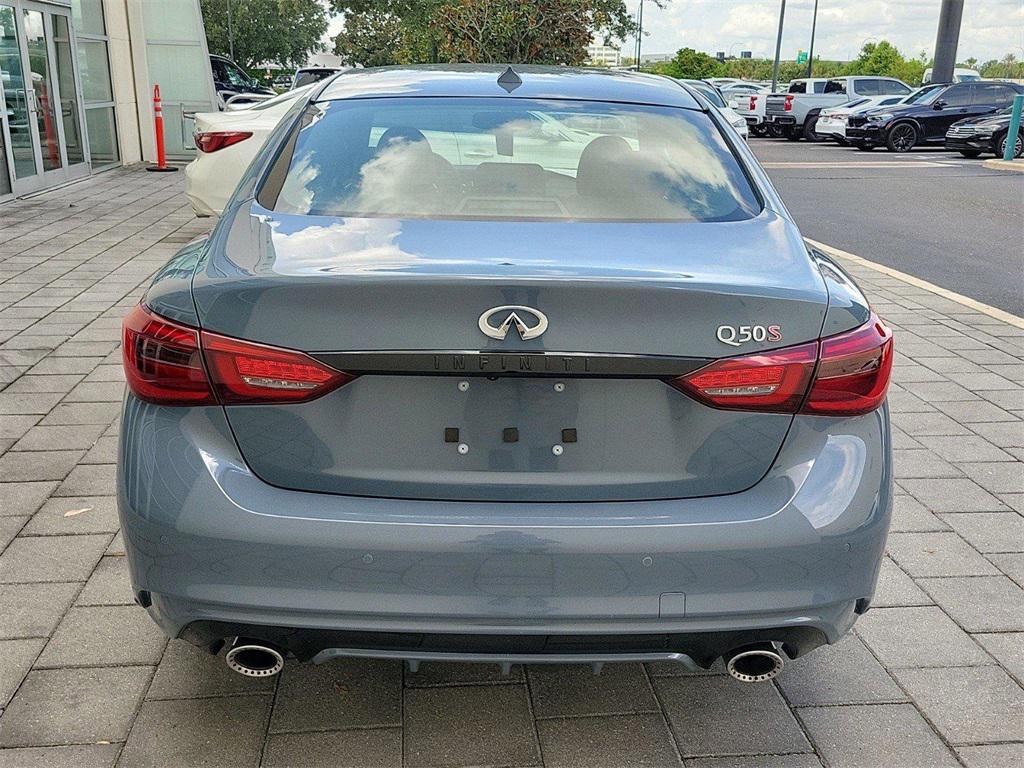 new 2024 INFINITI Q50 car, priced at $46,750
