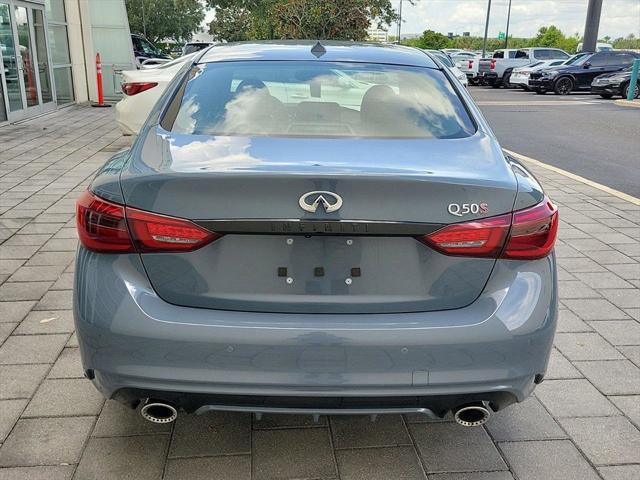 new 2024 INFINITI Q50 car, priced at $58,393