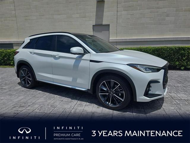 new 2025 INFINITI QX50 car, priced at $52,022