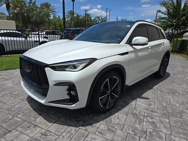 new 2025 INFINITI QX50 car, priced at $52,022