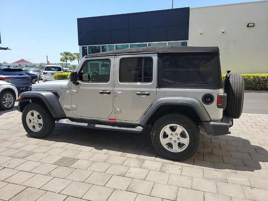used 2020 Jeep Wrangler Unlimited car, priced at $29,800