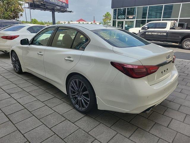 new 2024 INFINITI Q50 car, priced at $58,393