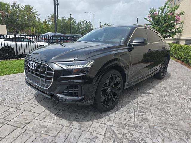 used 2023 Audi Q8 car, priced at $55,400