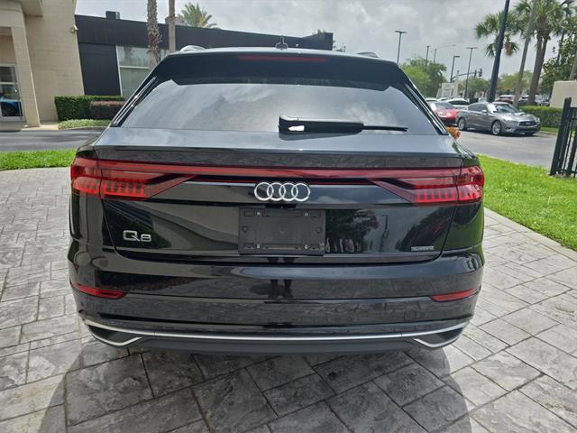 used 2023 Audi Q8 car, priced at $55,400