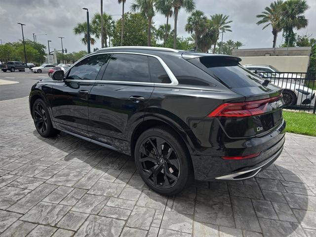 used 2023 Audi Q8 car, priced at $55,400