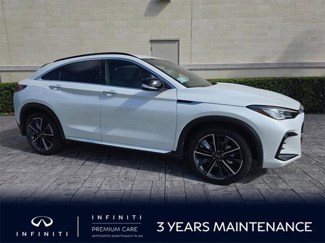 new 2025 INFINITI QX55 car, priced at $52,985