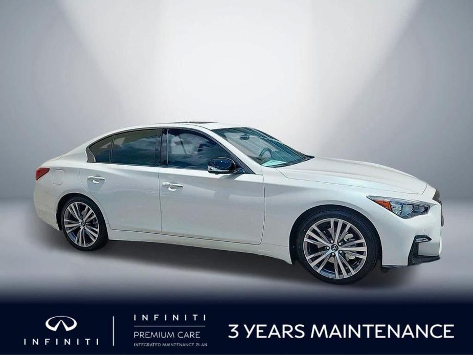 new 2024 INFINITI Q50 car, priced at $51,223