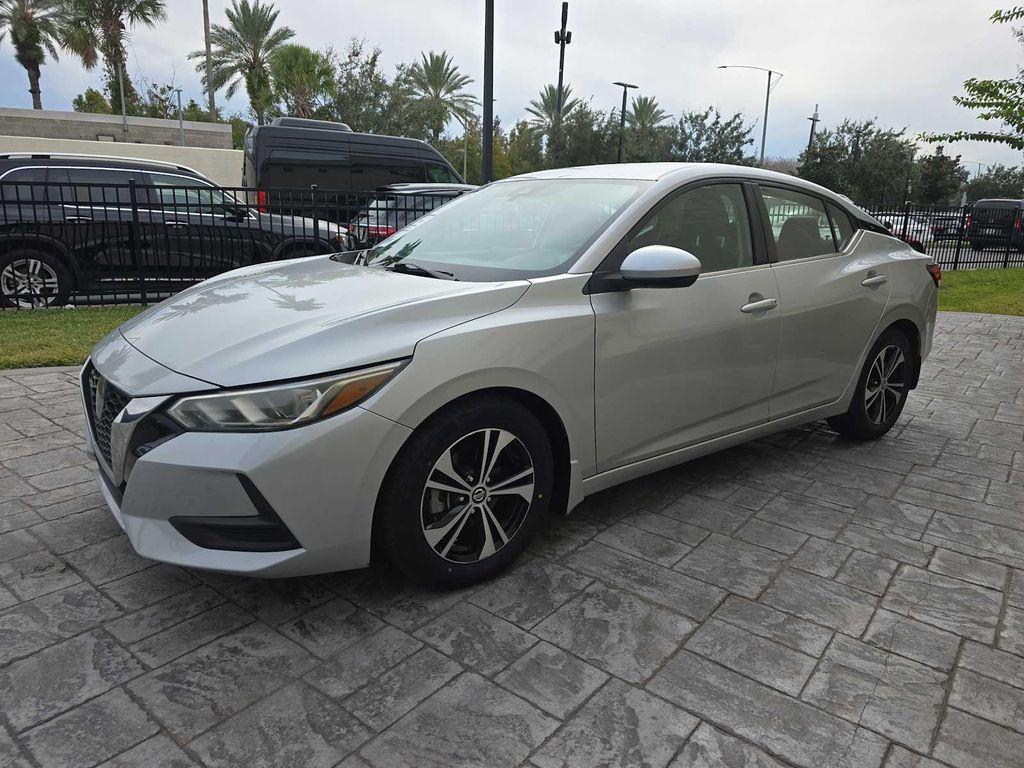 used 2021 Nissan Sentra car, priced at $10,900