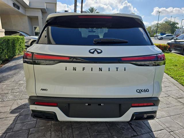new 2025 INFINITI QX60 car, priced at $62,980