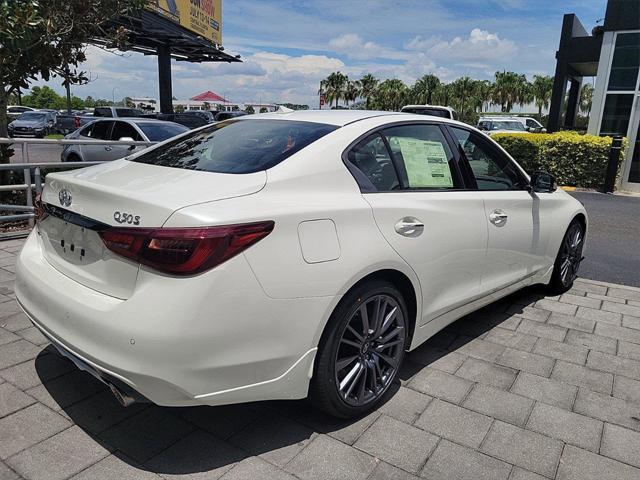 new 2024 INFINITI Q50 car, priced at $60,432