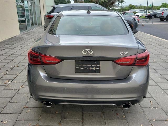 new 2024 INFINITI Q50 car, priced at $50,657