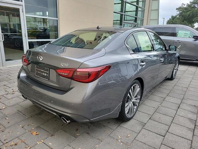 new 2024 INFINITI Q50 car, priced at $50,657