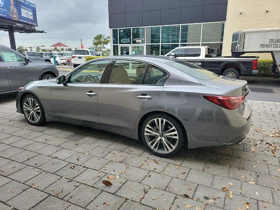 new 2024 INFINITI Q50 car, priced at $50,657