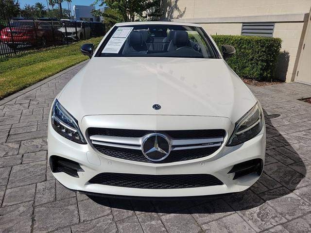 used 2022 Mercedes-Benz AMG C 43 car, priced at $54,780