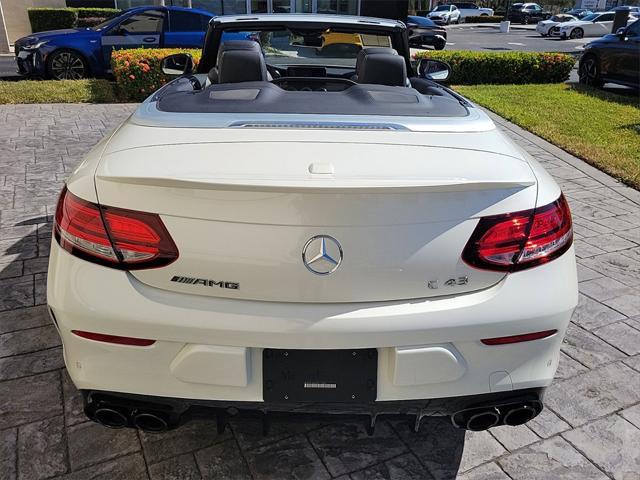 used 2022 Mercedes-Benz AMG C 43 car, priced at $54,780