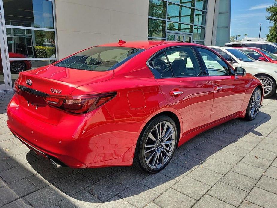 new 2024 INFINITI Q50 car, priced at $58,737