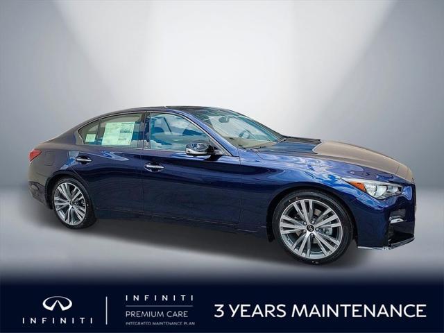 new 2024 INFINITI Q50 car, priced at $50,790