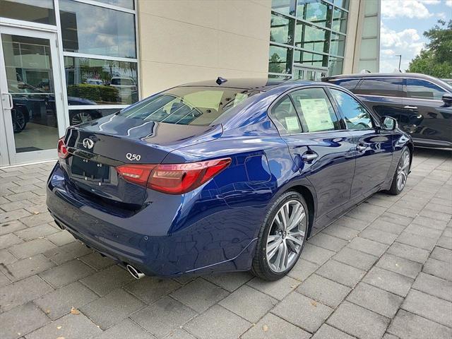 new 2024 INFINITI Q50 car, priced at $50,790