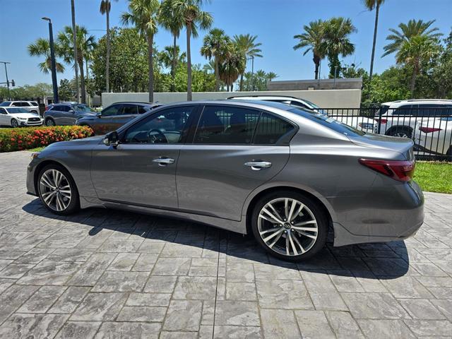 used 2024 INFINITI Q50 car, priced at $42,018