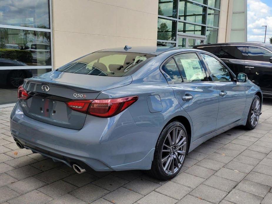 new 2024 INFINITI Q50 car, priced at $60,432