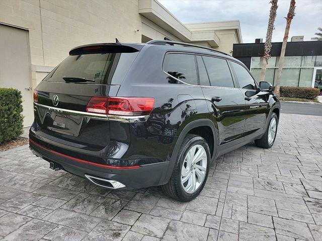 used 2021 Volkswagen Atlas car, priced at $23,770