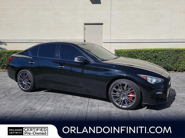 used 2023 INFINITI Q50 car, priced at $44,220