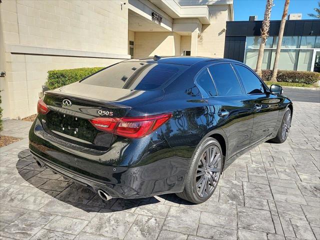 used 2023 INFINITI Q50 car, priced at $44,220