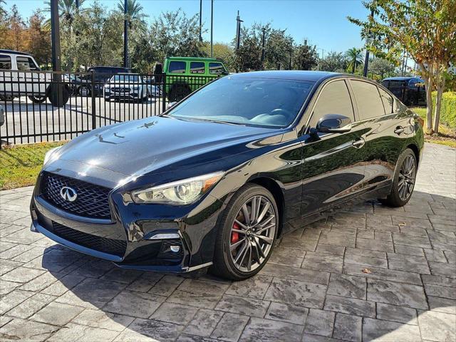 used 2023 INFINITI Q50 car, priced at $44,220