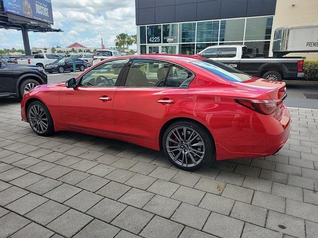 new 2024 INFINITI Q50 car, priced at $60,627