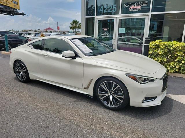 used 2021 INFINITI Q60 car, priced at $33,929