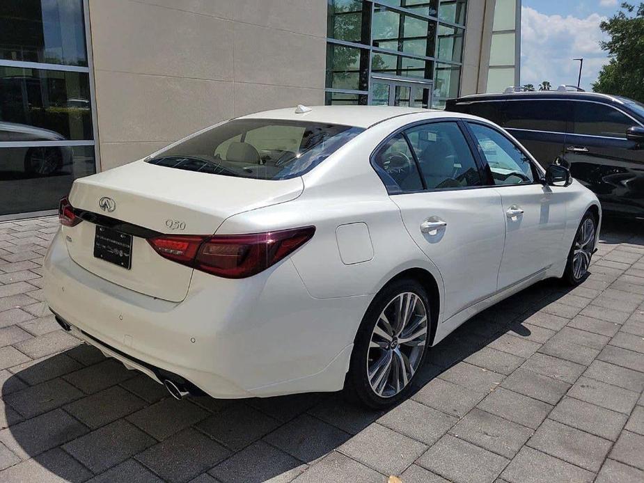 new 2024 INFINITI Q50 car, priced at $52,730